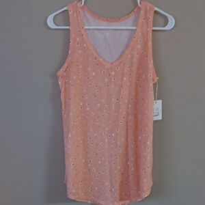 a.n.a Brand Peach Sleeveless Top Size Small